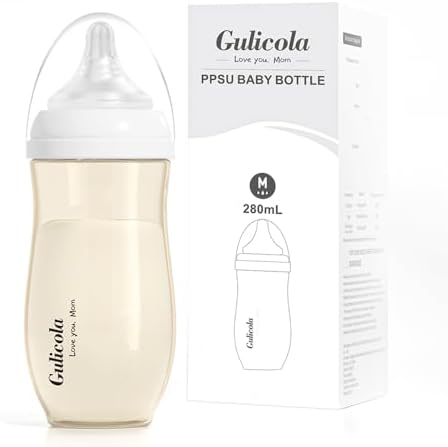 PPSU Bottle, 9 oz, Medium Flow